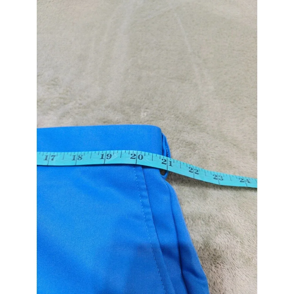 Haggar Cool 18 Mens Golf Shorts Size 42 Blue Performance Moisture Wicking NWT